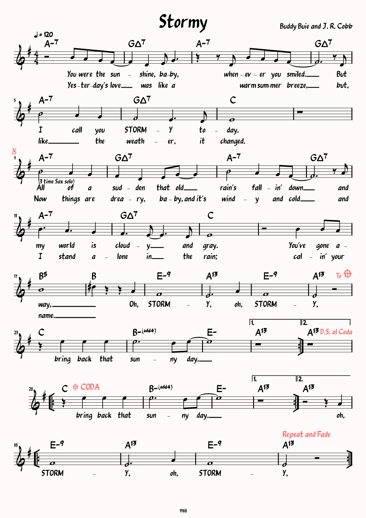 Sheet Music